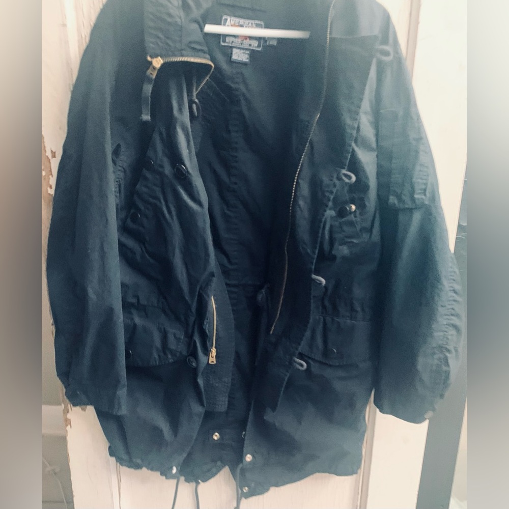 AMERICAN LIVING BLACK‎ WOMENS COAT - Picture 4 of 7